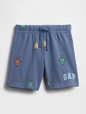 babyGap Relaxed French Terry Logo Pull-On Shorts