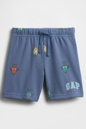 babyGap Relaxed French Terry Logo Pull-On Shorts