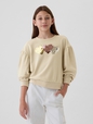 Kids Relaxed Flippy-Sequin Graphic Sweatshirt