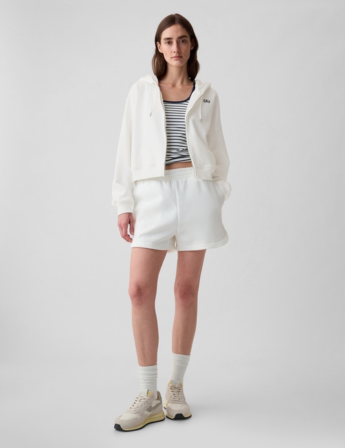 Vintage Soft Cropped Hoodie