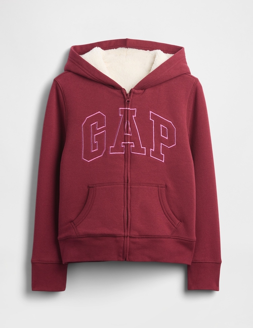 Gap Logo Fleece Zip Hoodie
