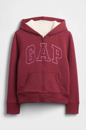 Gap Logo Fleece Zip Hoodie