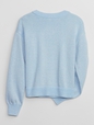 Kids Lurex Crewneck Sweater