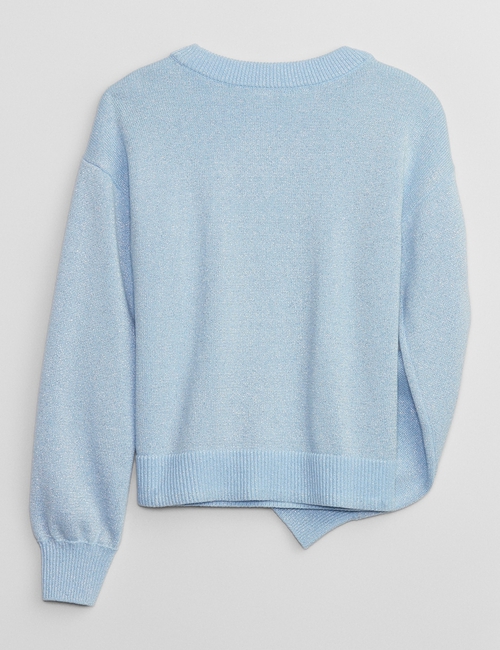 Kids Lurex Crewneck Sweater