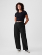 High Rise Barrel Jeans