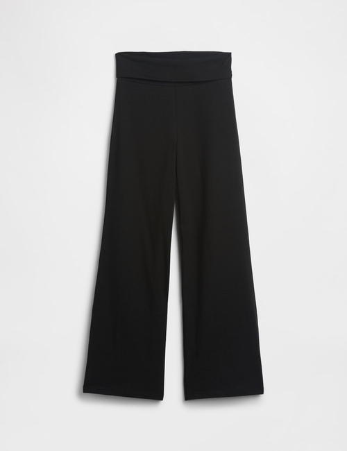 Kids Stretch Jersey Foldover Leggings