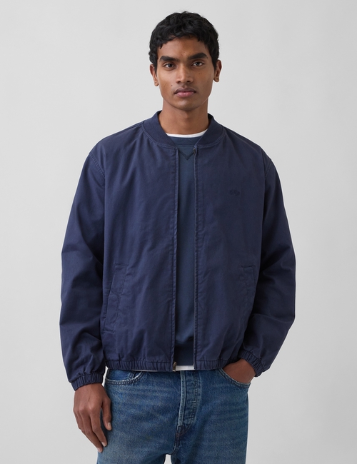 Relaxed Bomber Jacket