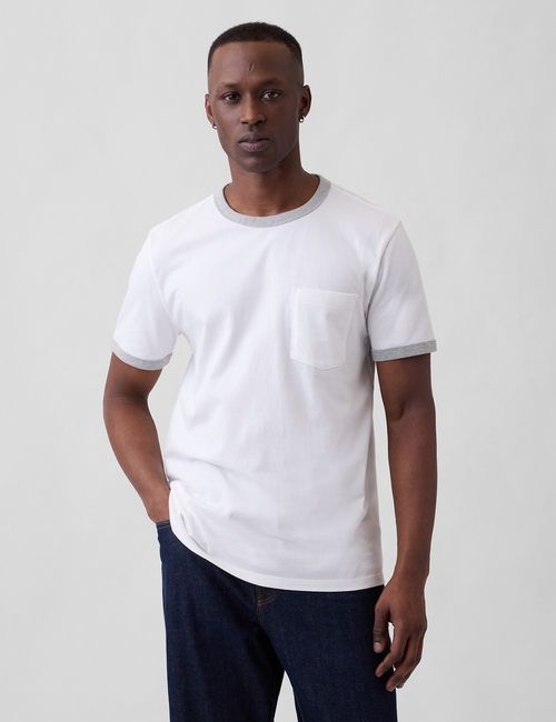 V-EVERYDAY SOFT POCKET TEE - NOVELTY