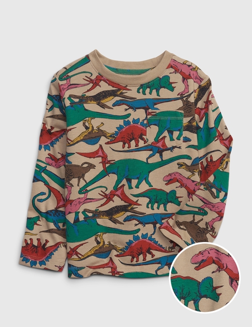 Toddler Organic Cotton Mix and Match Pocket T-Shirt