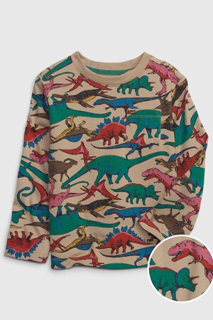 Toddler Organic Cotton Mix and Match Pocket T-Shirt