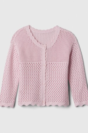 babyGap Crochet Cardigan