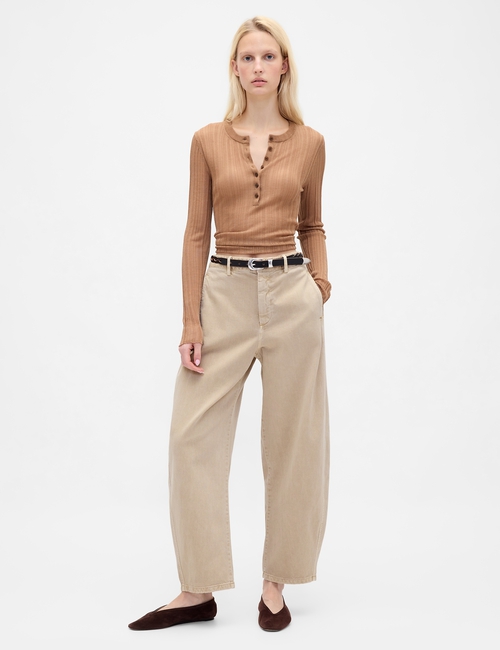 BARREL KHAKI - RAQUEL