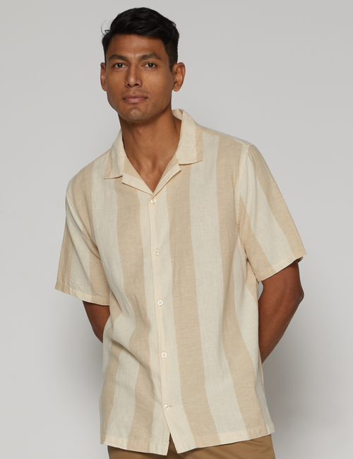 Linen-Blend Vacay Shirt in Standard Fit