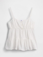 Kids Cotton Gauze Tiered Tank Top