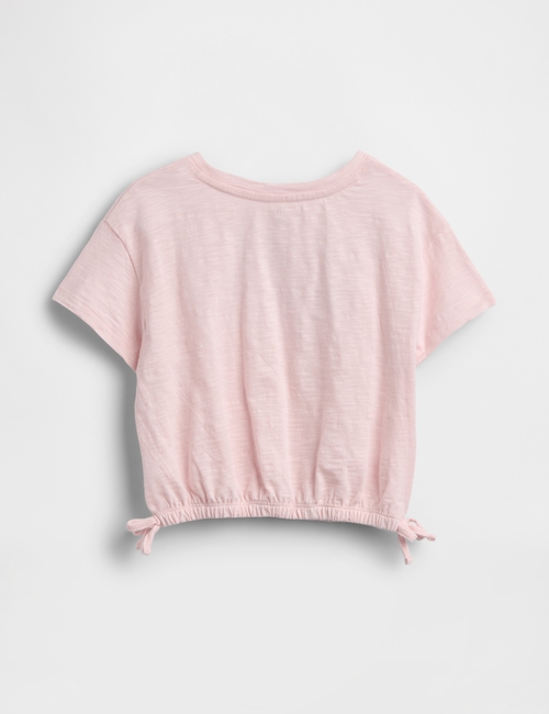 Baby & Todder Organic Cotton Embroidered Logo T-Shirt
