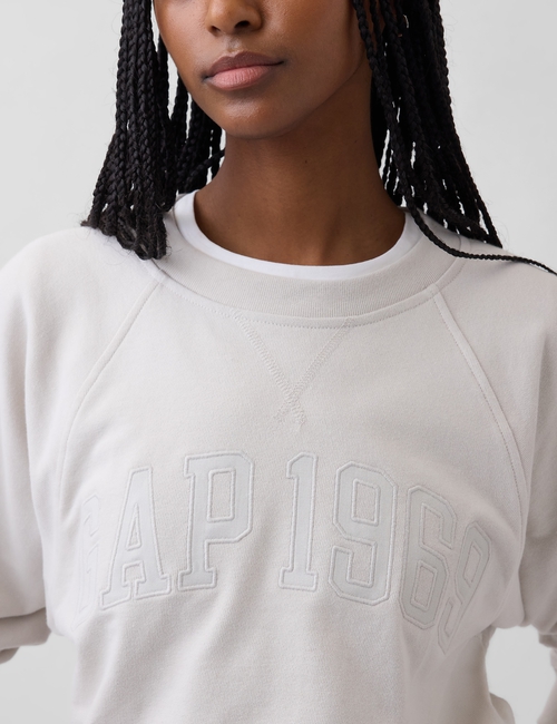 French Terry Raglan Logo Sweatshirt