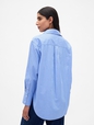 THE BIG SHIRT - POPLIN STRIPES