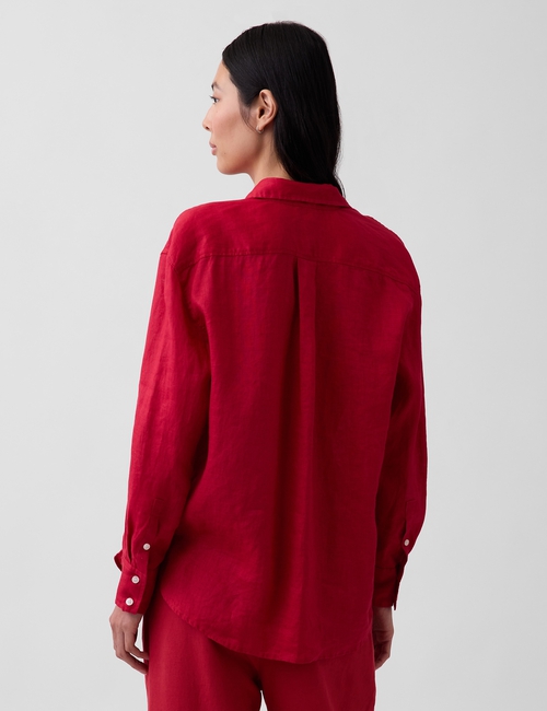 100% Linen Oversized Shirt