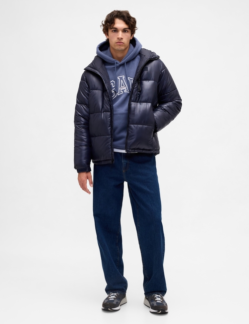 Oversized Athletic Logo Hoodie