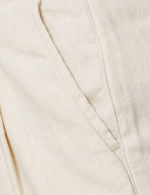 High Rise Wide-Leg Pleated Trousers