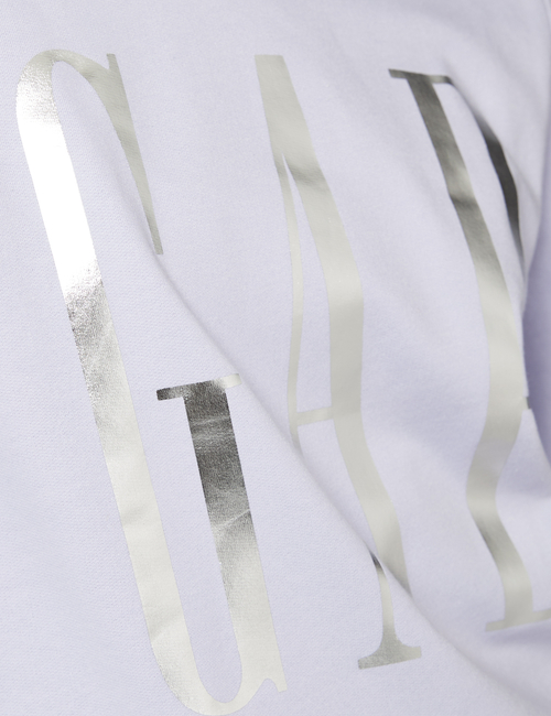 Metallic Gap Logo Sweatshirt