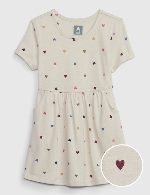 Toddler Organic Cotton Mix and Match Skater Dress