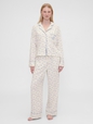 GAP X SUMMER FRIDAYS PRINTED FLANNEL PJ PANT SCRIP