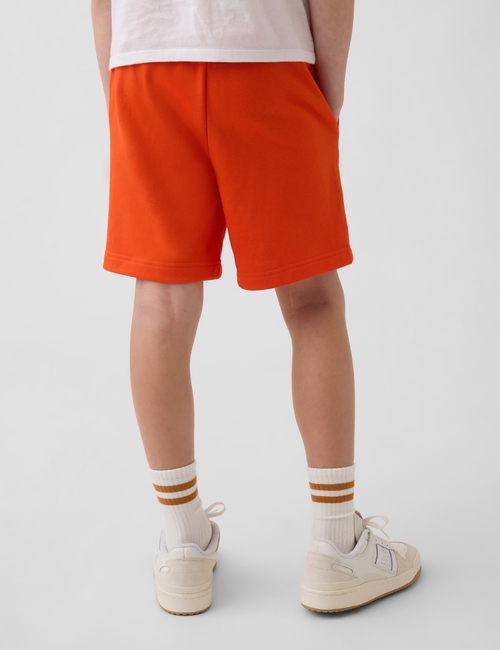 Kids Relaxed Gap Logo French Terry Pull-On Shorts