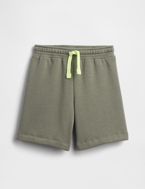 babyGap Relaxed Washed-Fleece Pull-On Shorts