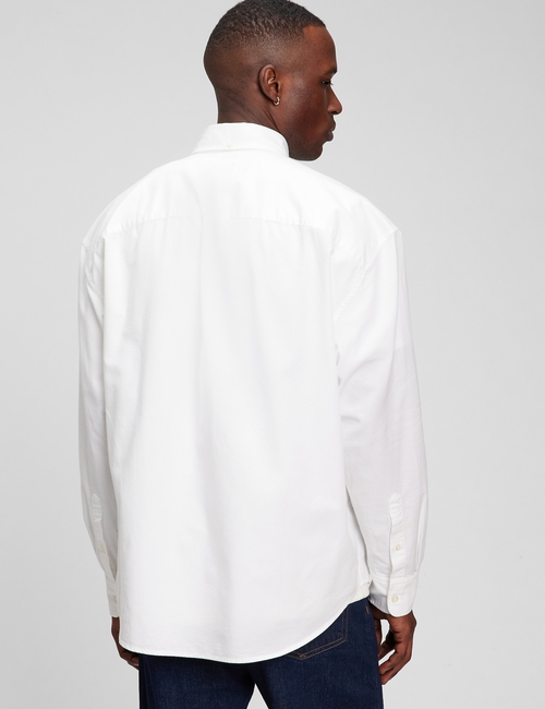 Brannan Bear Oxford Shirt in Untucked Fit