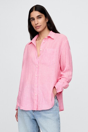 100% Linen Oversized Shirt