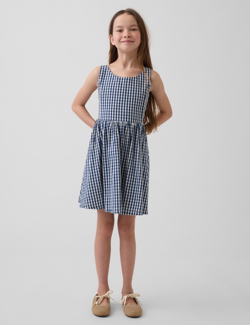 TANK SQ NK DRS - DNM GINGHAM