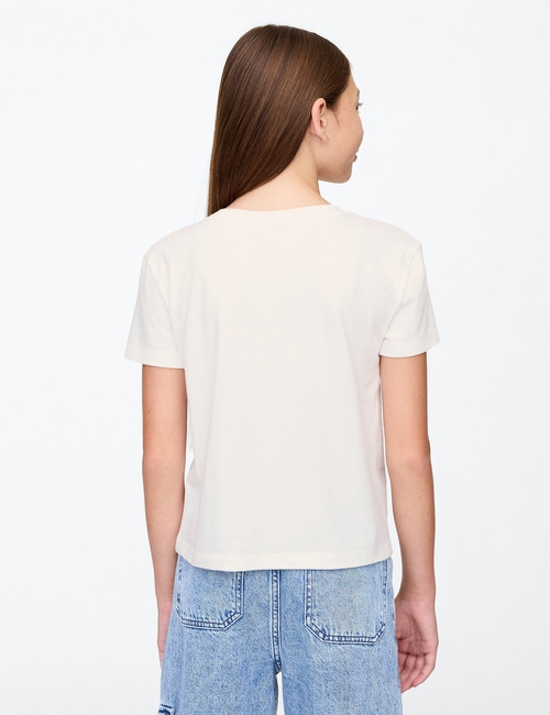 Kids Sequin Logo T-Shirt