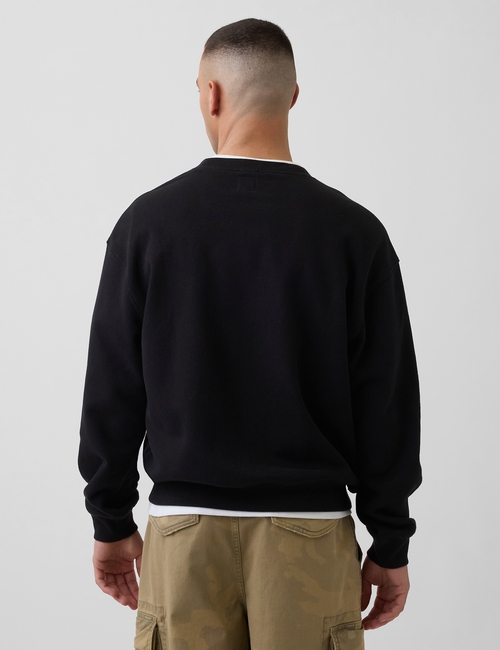 VintageSoft Oversized Logo Sweatshirt