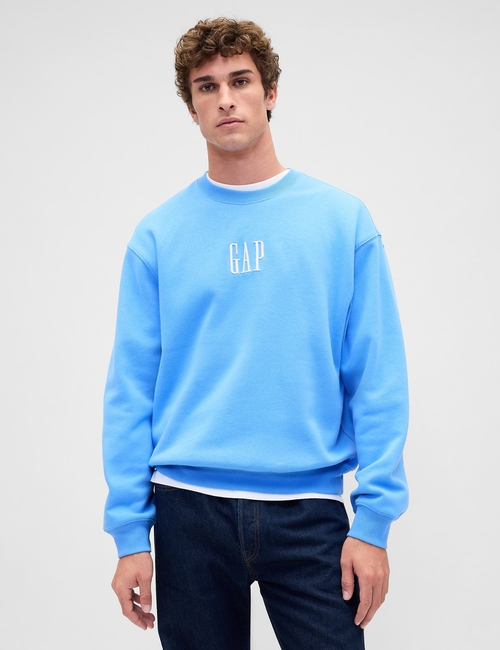 VintageSoft Oversized Logo Sweatshirt