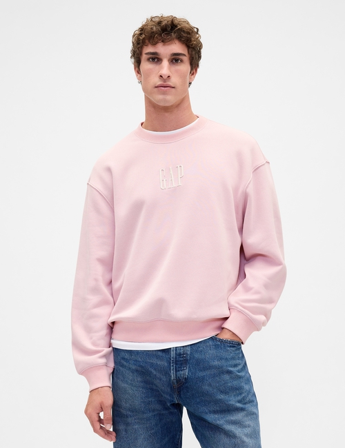 VintageSoft Oversized Logo Sweatshirt