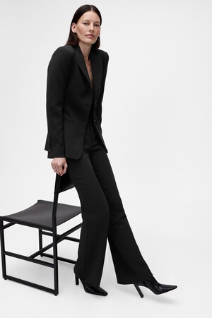 GAP STUDIO DBL WEAVE LOW RISE BOOT CUT