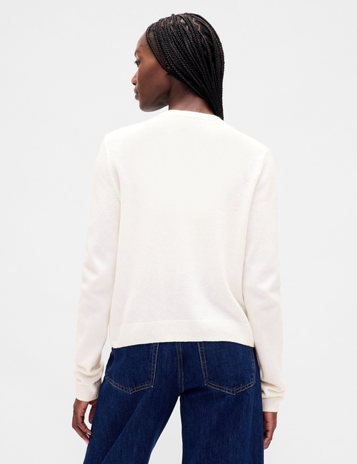 CashSoft Crop Cardigan