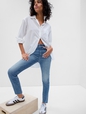 Mid Rise Slim Boyfriend Jeans