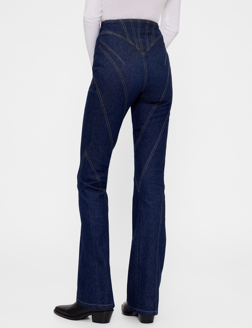 GapStudio High Rise Seamed Boot Jeans