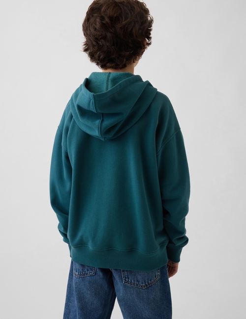 Kids Relaxed Gap Logo French Terry Zip Hoodie