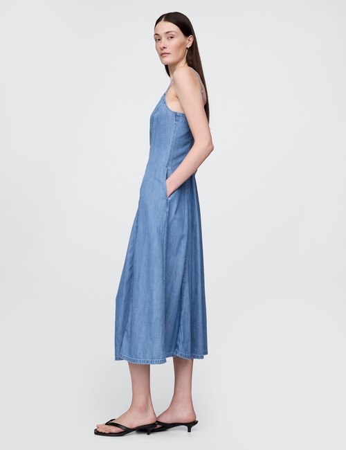 Denim Maxi Dress