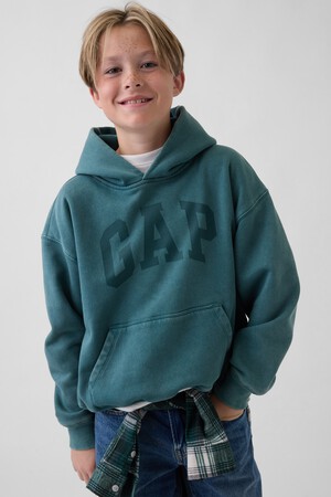 Kids VintageSoft Relaxed Logo Hoodie