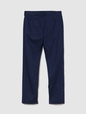 Linen-Cotton Relaxed Straight Pants