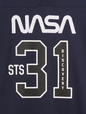 NASA LS VNECK JERSEY TEE