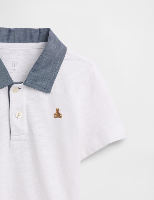 Baby & Toddler Organic Cotton Polo Shirt