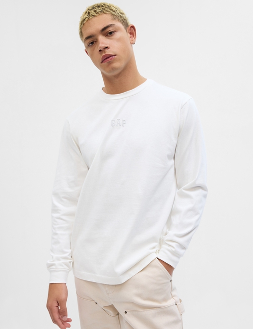 Heavyweight Gap Arch Logo T-Shirt