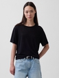SS LINEN OVERSIZED TEE