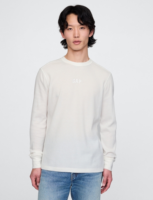Gap Logo Waffle-Knit T-Shirt