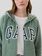 Relaxed Gap Logo Zip Hoodie